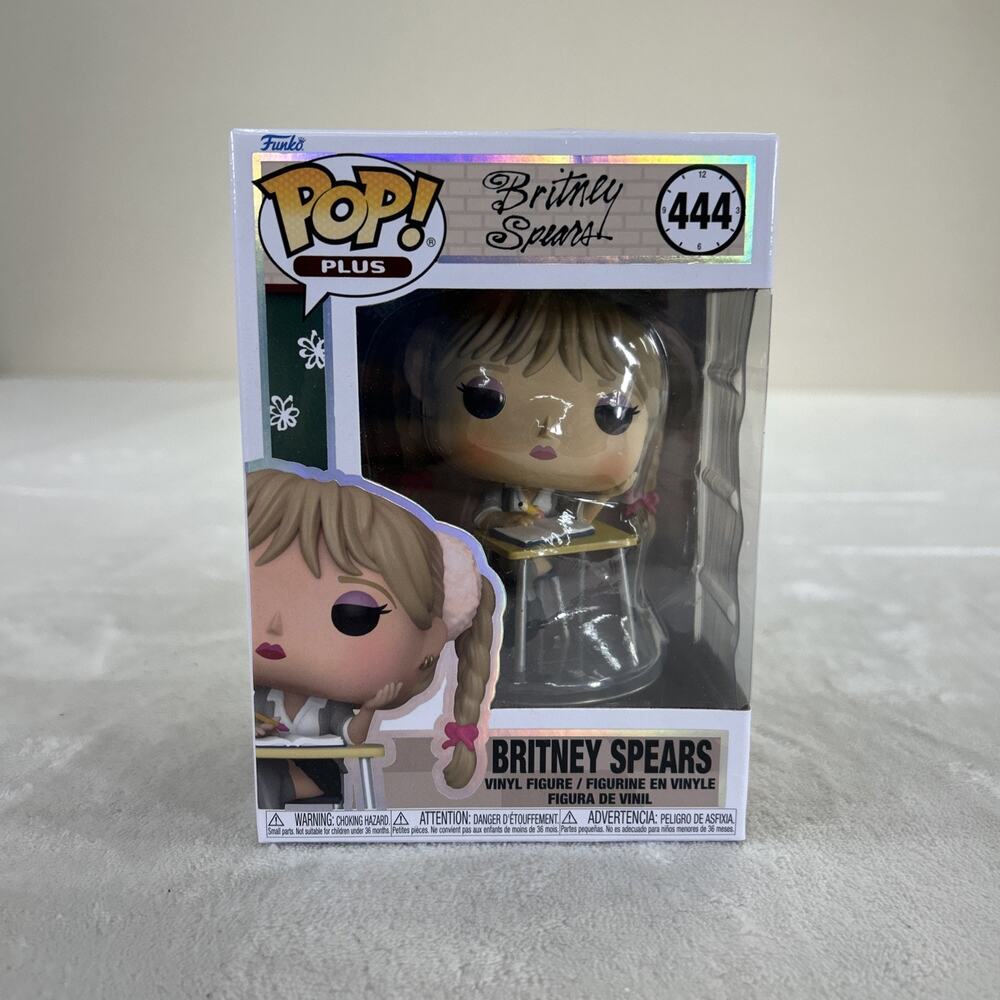 Funko Pop! Plus - Britney Spears (Baby One More Time) #444 in Box Benefits Chrty